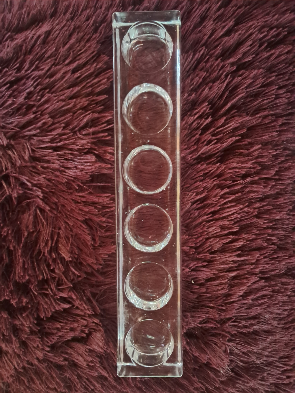 Clear Glass Tea Light Holder - Home Accents